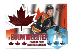 2003-04 Atomic McDonalds Canada Jay Bouwmeester #4 Canadian Pride